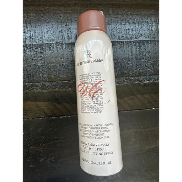 glow anniversary makeup setting spray new