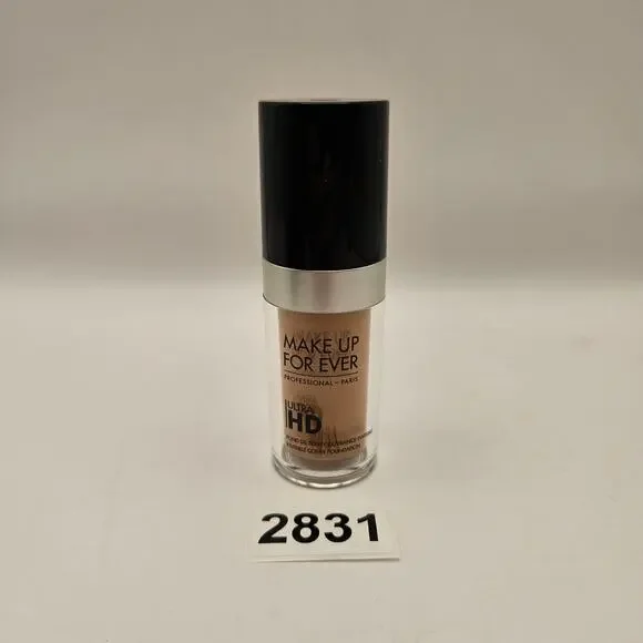 MAKE UP FOR EVER ULTRA HD FOUNDATION Y345 NATURAL BEIGE 30ml NWOB