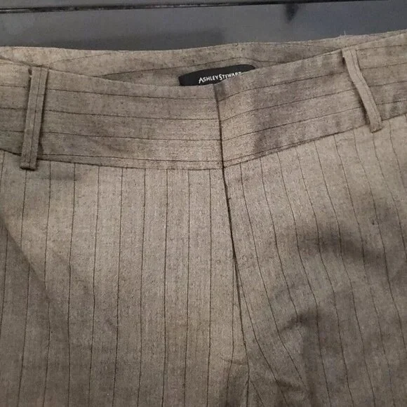 Ashley Stewart 2 Pockets Colorblock Plaid Pants, 18