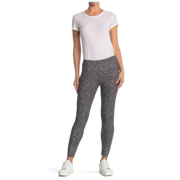 Abound Women's Marled Knit Pull‎ On Jogger Pants Black Marl XLarge MSRP $30