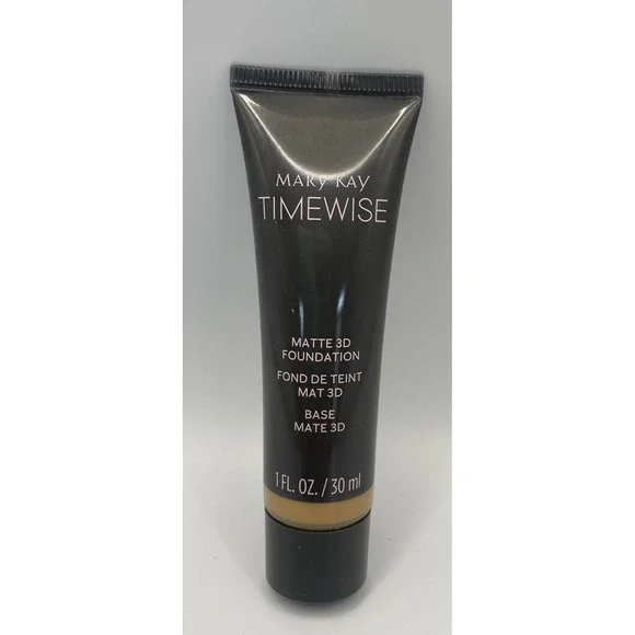 Mary Kay Timewise 3D Foundation Base Matte 1 oz Bronze W 100‎ 099978 New Makeup