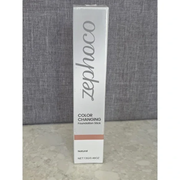 Zephoco Color Changing Foundation Stick (NATURAL) Shade Exp. 11/18/2028