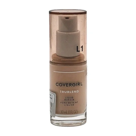 CoverGirl TruBlend Liquid Makeup Ivory Foundation L1 1 Fl Oz‎ New