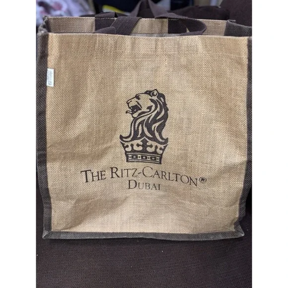 The Ritz-Carlton Dubai Brown/Beige Tote. 16