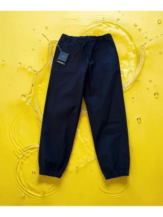 $60 Columbia Women's ROC Ripstop Joggers Black Pants Size Medium