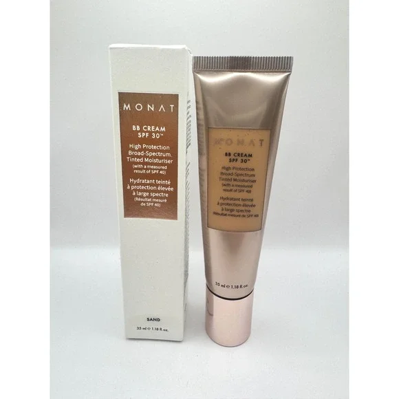 Monat BB Cream SPF 30 Tinted Moisturizer Sand NEW