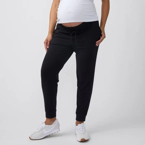 Isabel Ingrid x Isabel maternity joggers brand new with tags black size medium‎