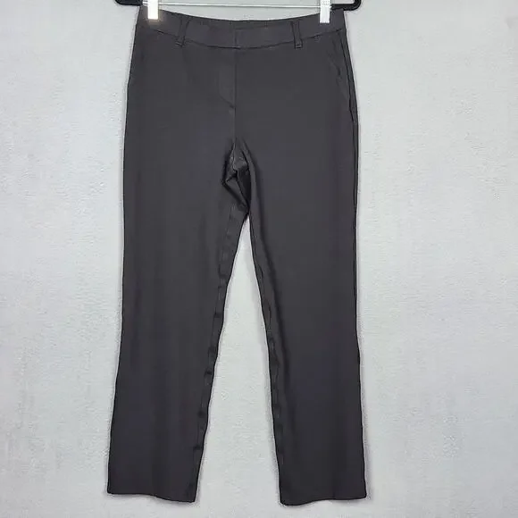 QUINCE Pants Womens Medium Ultra-Stretch Ponte Straight Leg Office Workwear