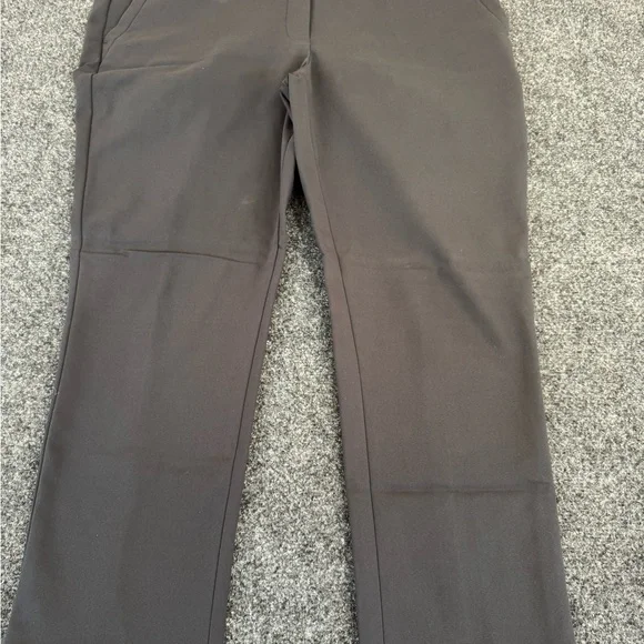 LOFT Women's Dark Brown Straight Leg‎ Trousers