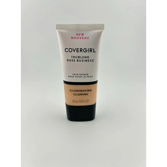 NEW CoverGirl Tru-blend Base Business Long Lasting Skin Primer Illuminating