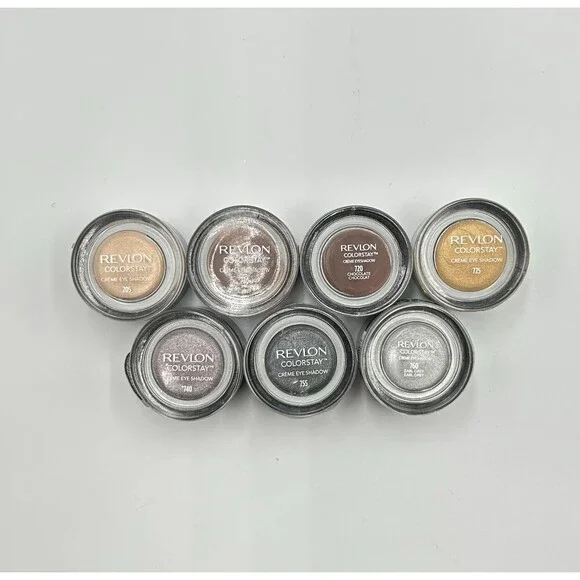 NEW Revlon ColorStay Creme Eye Shadow Long Lasting Multi-Shade - Lot of 7