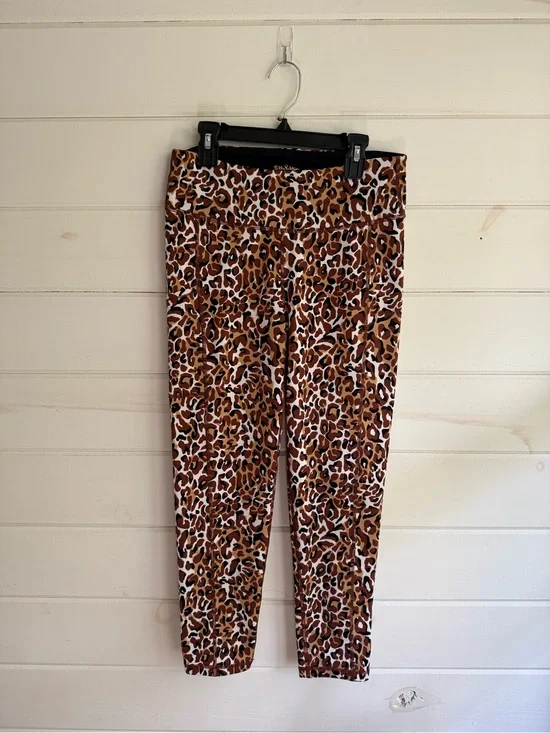 Lilly Pulitzer Brown and Black Leopard Print Leggings