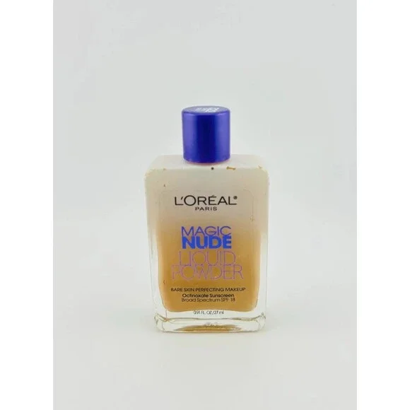 Loreal Magic Nude Liquid Powder Bare Skin Perfecting Makeup #322 Sand Beige