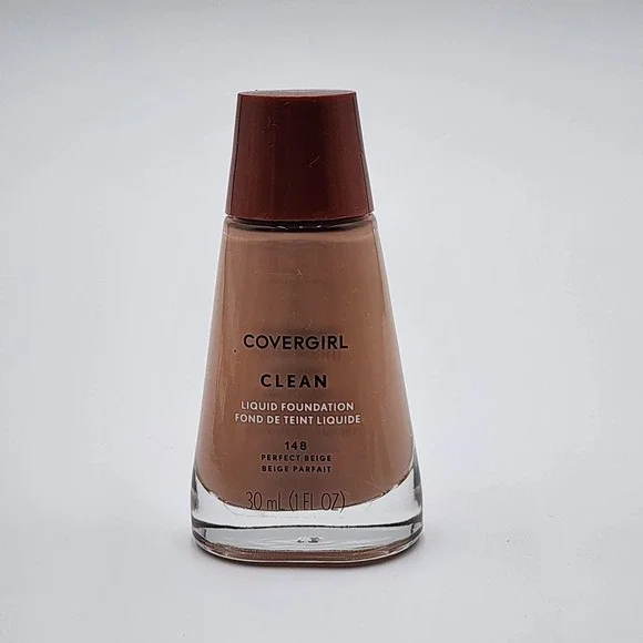 Covergirl Clean Liquid Foundation 148 Perfect Beige 1 Fl Oz Normal Skin New
