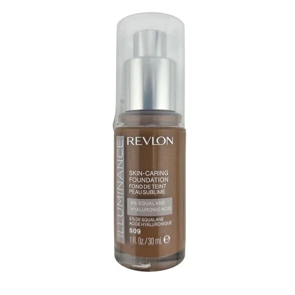 Revlon Illuminance Skin‎ Caring Foundation 509 Sandalwood Factory Sealed