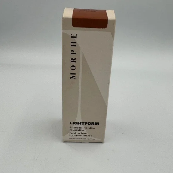Morphe Lightform Extended Hydration Foundation Rich 26N 1oz Brown Neutral Golden