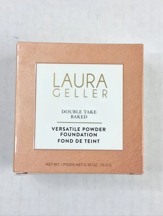 Laura Geller Double Take Baked Versatile Powder Foundation: Porcelain