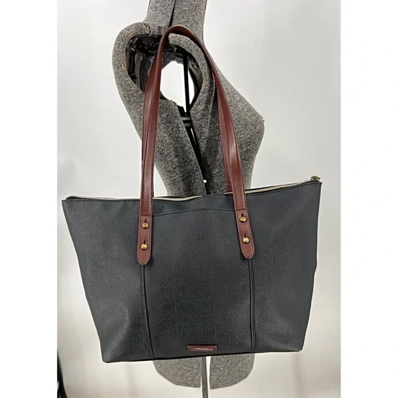 Fossil Felicity Black vegan friendly Tote