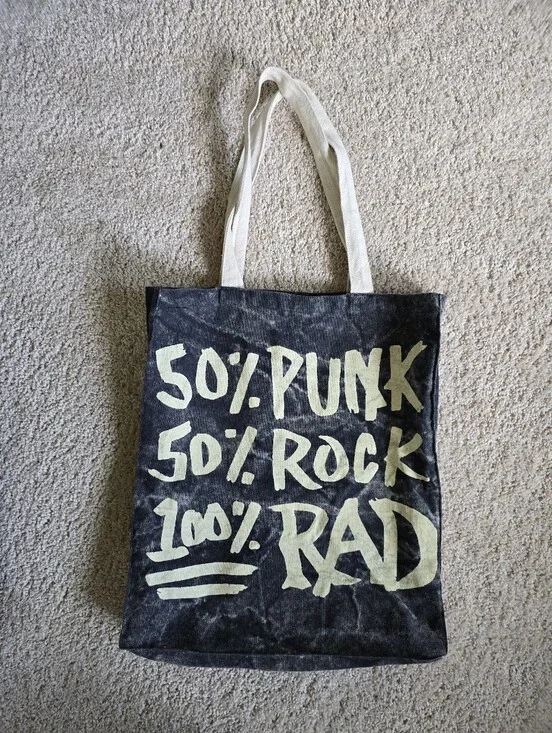 Regina Andrew Designs Black Burnout Large Tote Bag