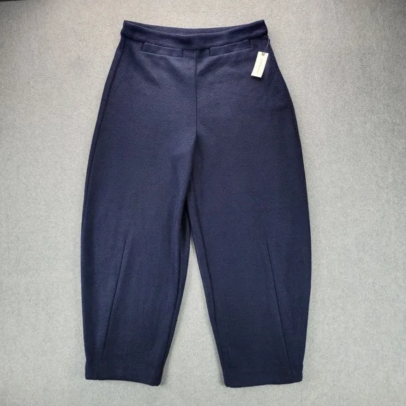 Anthropologie Maeve Soft Draped Jodhpur Pants Navy Blue NWT‎ Womens Size M