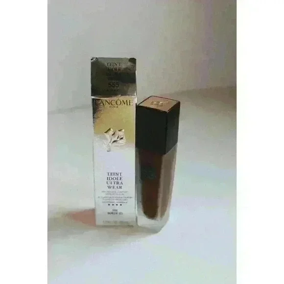 Lancome Teint Idole Ultra Wear 24H WEAR &‎ CONFORT #555 Dark BEIGE LIN 30ml NEW