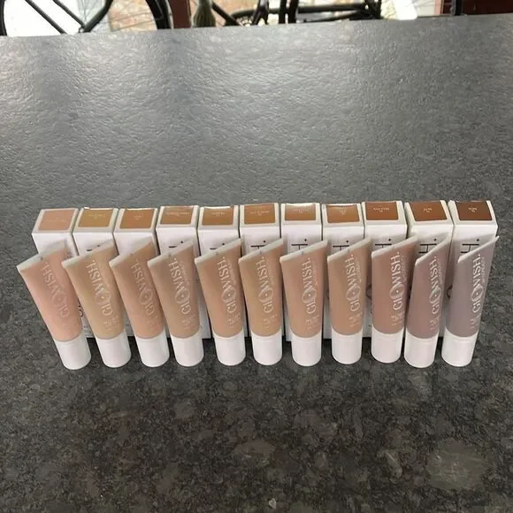 Huda Beauty Glowish Multidew Skin Tint available in 9 shades UPDATED NEW SHADES