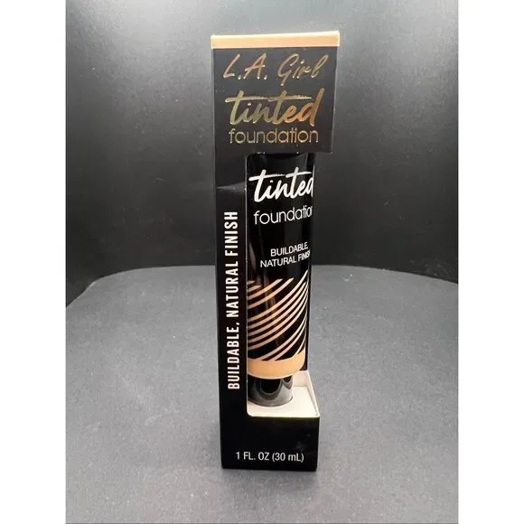 LA Girl Tinted Foundation Buildable Natural Finish GLM754 Nude