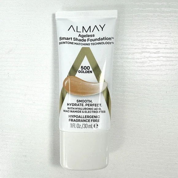 Almay‎ Ageless Smart Shade Foundation Skintone Matching Technology #500 GOLDEN
