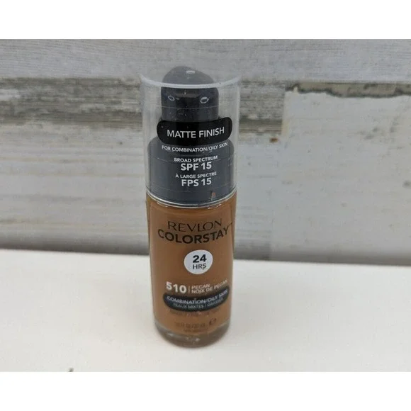 Revlon ColorStay Matte Liquid Foundation SPF 15, Pecan #510,