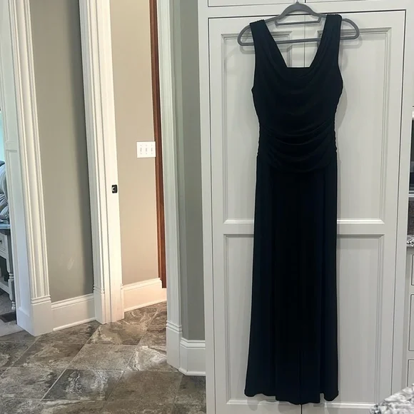 R&M Richards women’s Jumpsuit Black. Size 10. One piece Goth Whimsygoth Business