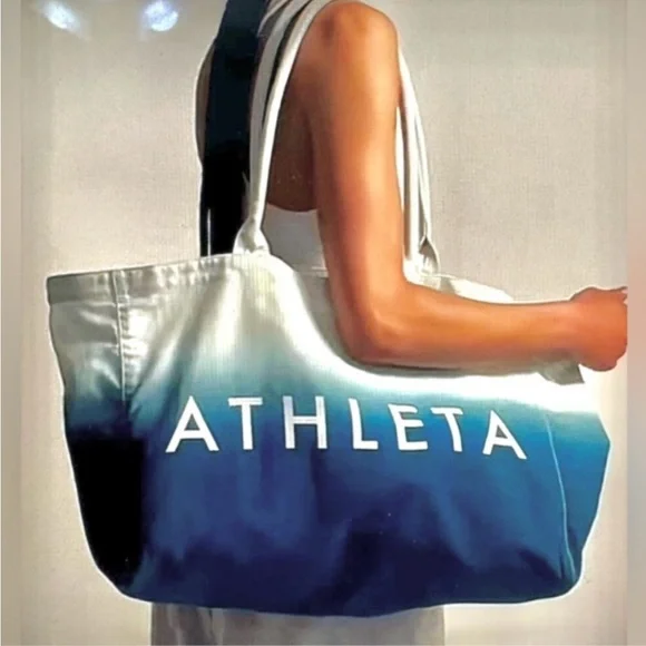 Athleta Tote (NWOT) in Ocean Blue Ombré