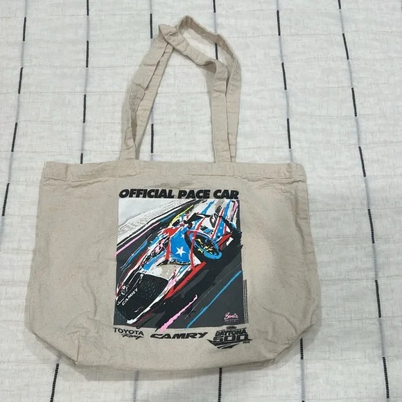 Race car tote bag (NEW)