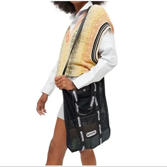 Outdoor Products Black Mesh Tote Bag