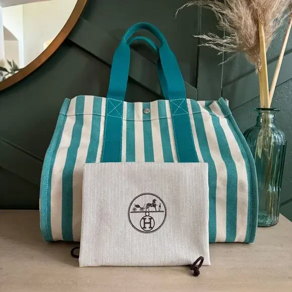 Hermes toile cannes gm stripe 010