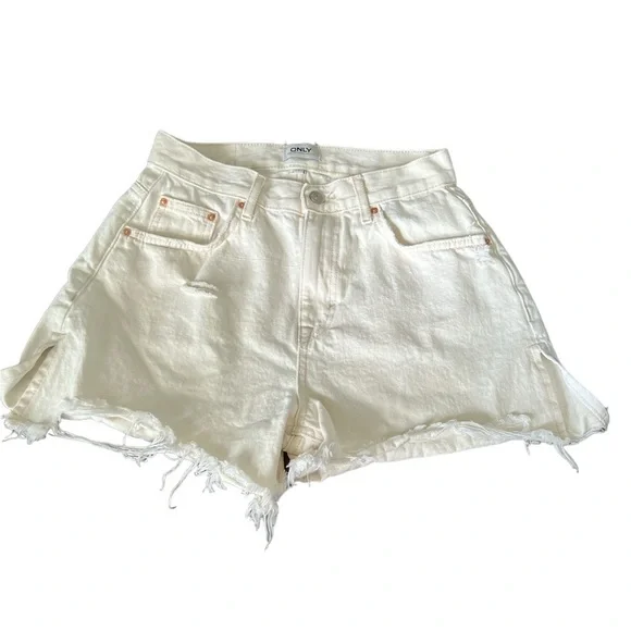 Only Women Distressed Jeans Shorts