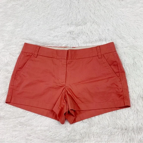 J Crew women size 12 Classic 4 inch chino shorts