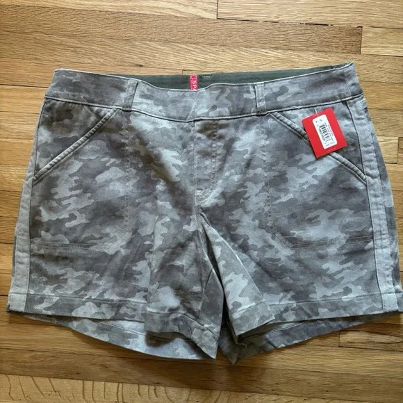 Spanx Stretch Twill Shorts Women's XL 5