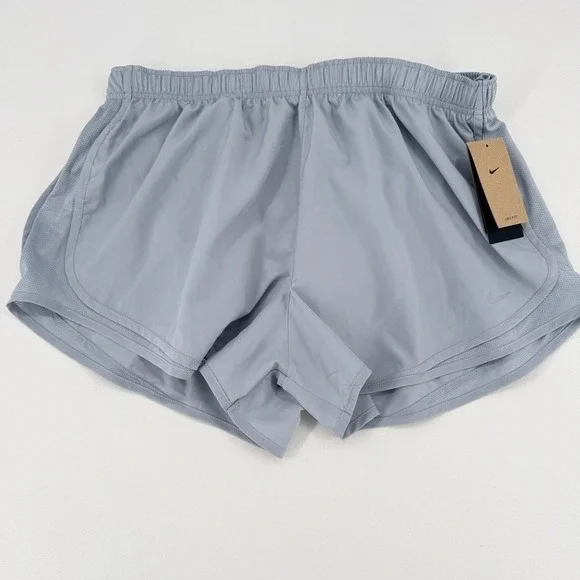 NEW Nike Dri FIT Tempo Running Shorts Light Gray 2X Plus Size