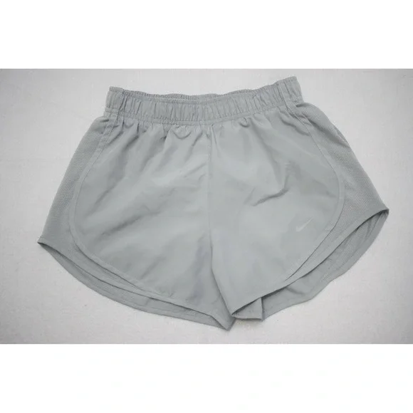 Nike Gym Shorts Dri Fit Performance Gray Lined Running Womens Size XS XSMALL
