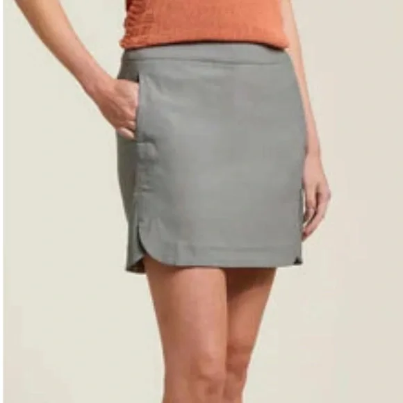TRIBAL Green Mini Skirt/skort
