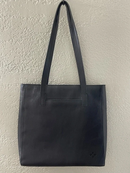 NWOT Patricia Nash Black Leather Tote Bag