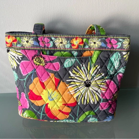 Vera Bradley quilted small tote bag in the 