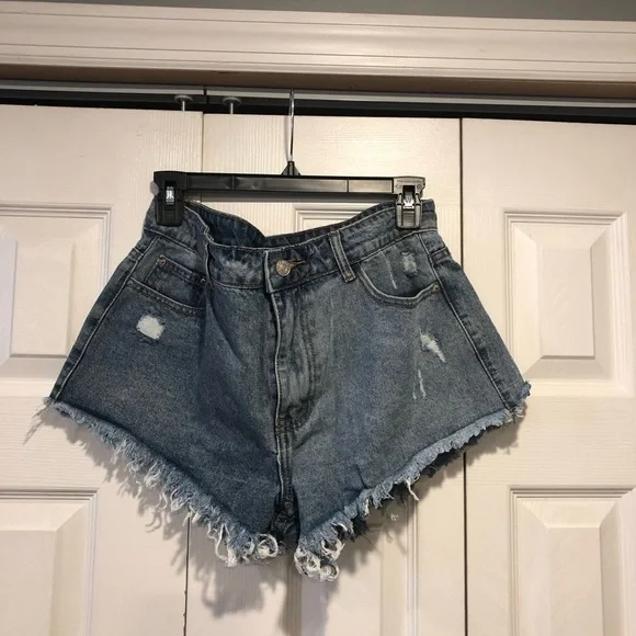 Nasty Gal Cutoff Denim Shorts