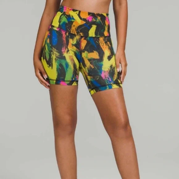 Lululemon Wunder Train High-Rise Biker Short 6