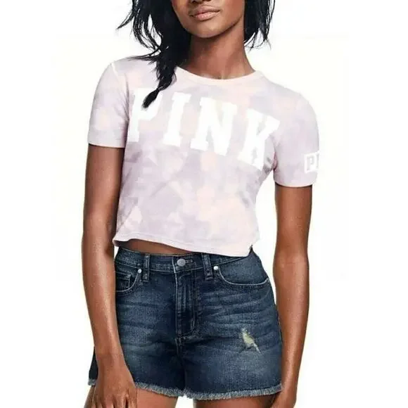 Victoria's Secret PINK High-Waist Demin Shorts​​