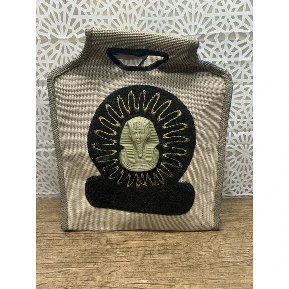 Carpet Tote/Shopper Bag - Rare Egyptian Promo Handbag King‎ Tut