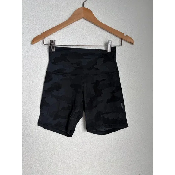 Lululemon Align High-Rise Short 6‎ Heritage 365 Camo Deep Coal Multi Size 4