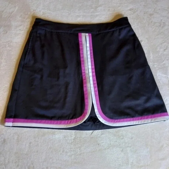Lady Hagen‎ Black Lavendar Skort