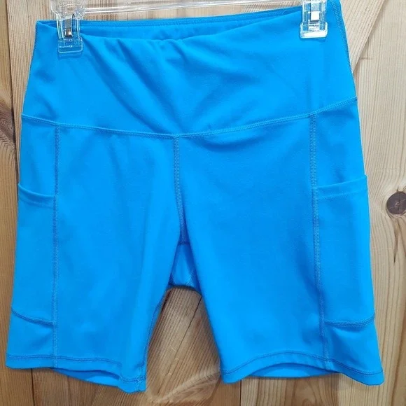 Iuga Yoga Pants Shorts Women's Size Medium Spandex Stretch Athleisure Pockets