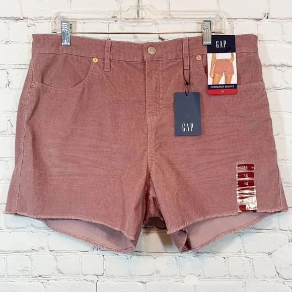 Gap Shorts Corduroy Nostalgia Rose Shorts NWT